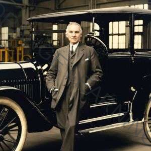 Henry Ford (image generated with AI)