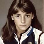 Nadia Comaneci (image generated with AI)