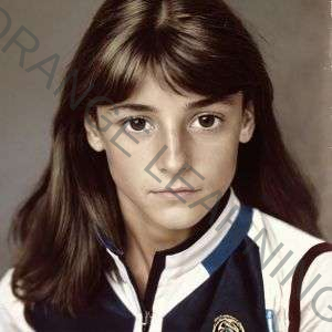 Nadia Comaneci (image generated with AI)