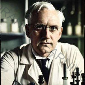 Alexander Fleming (image generated with AI)