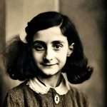 Anne Frank (image generated with AI)