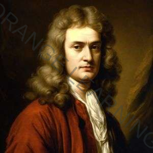 Isaac Newton (image generated with AI)