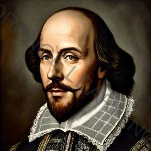 William Shakespeare (image generated with AI)