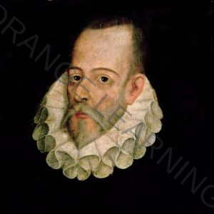 Miguel De Cervantes Saavedra Portrait